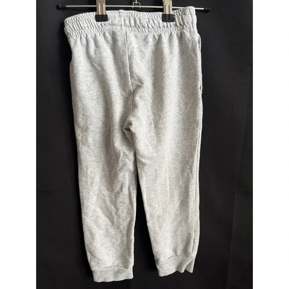 Carter's Jogger Pants 5T Gray Sporty Elastic Waist Ribbed Cuffs Fleece Joggers